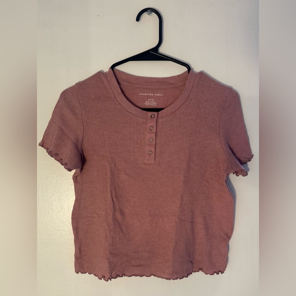 Pink casual top